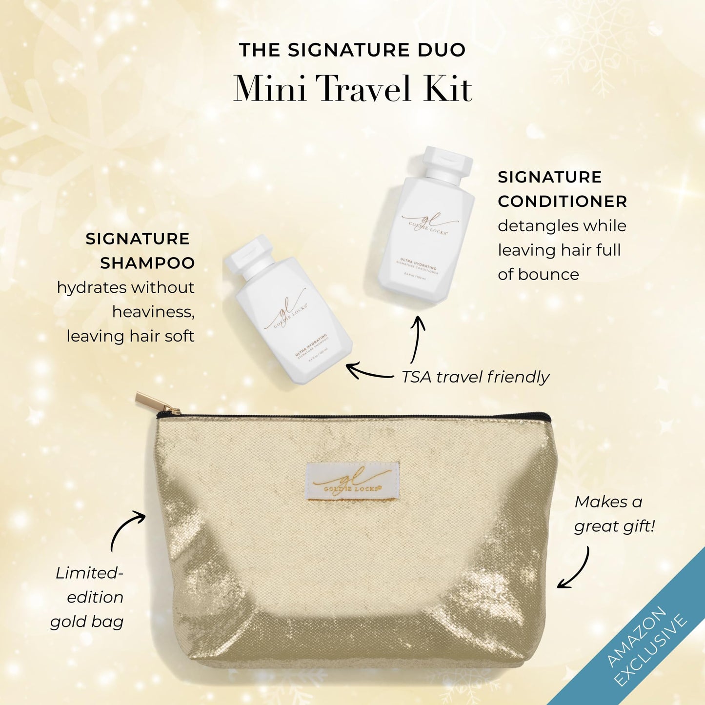 Goldie Locks 2 item Travel Size Gift Bag