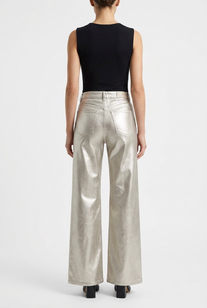 Ladies woven pants